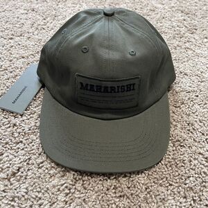 Maharishi Hat Cap Mens One Size Army Green MILTYPE 6-Panel Strapback Made in USA